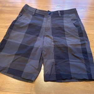 Lululemon Plaid Shorts - Black, Men’s Size 34, Dress, Casual
